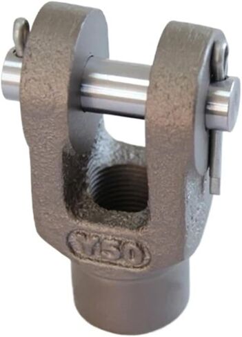 for MBB/MDBB bore 80mm Pneumatic air Cylinder Parts Double Knuckle Joint M22 x 1.5 Y-08M Buckle Rod Joint Y Joint with pin in Kuwait