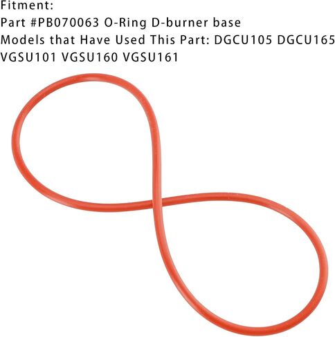 PB070063 O-Ring Fit For Burner Base (D) Models Used This Part: DGCU105 DGCU165 VGSU101 VGSU160 VGSU161 in Kuwait