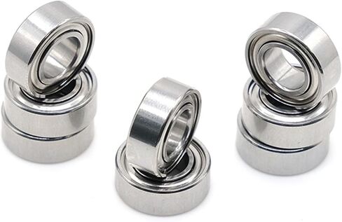 7x14x3.5mm S687zz Stainless Steel S687 Miniature Ball Bearings 10pcs in Saudi Arabia