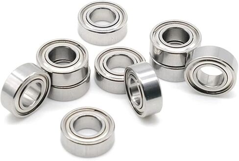 7x14x3.5mm S687zz Stainless Steel S687 Miniature Ball Bearings 10pcs in Saudi Arabia