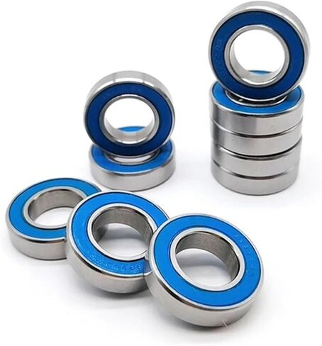MR117-2RS 7x11x3mm مزدوج مختومة الأزرق RC الكرة المصغرة محمل 5pcs in Saudi Arabia