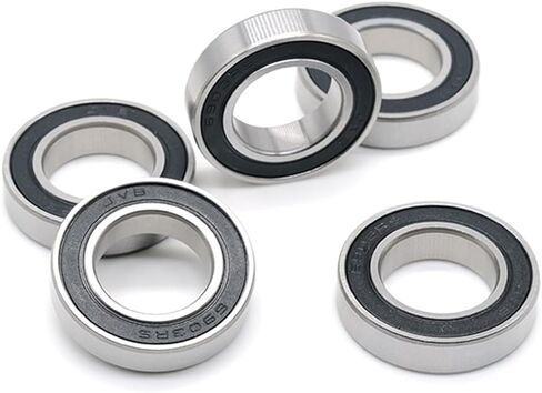 6005RS 25X47X12mm Deep Groove 6005-2RS Ball Bearings 6005RS 180105 RS 6005 2RS 2Pcs in Saudi Arabia