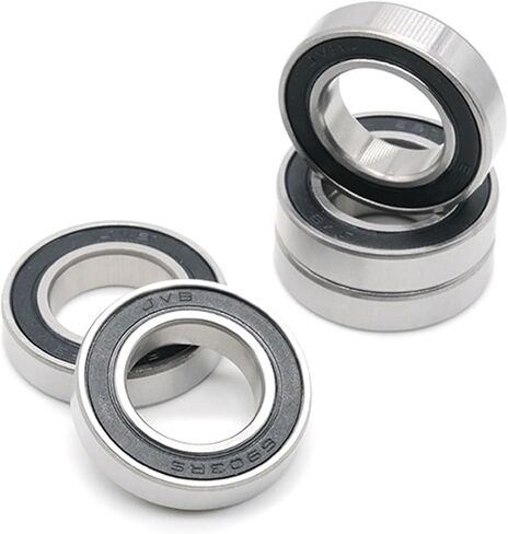6005RS 25X47X12mm Deep Groove 6005-2RS Ball Bearings 6005RS 180105 RS 6005 2RS 2Pcs in Saudi Arabia
