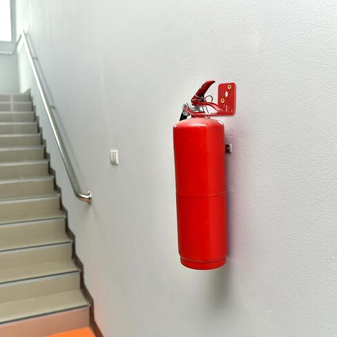 يتصاعد مطفأة الحريق والأقواس ، 6 حزمة حزمة من حريق الحريق ، حاملي حريق ، شماعات ربط حائط الحائط لمدة 5-10 رطل طفايات بمسامير in Kuwait