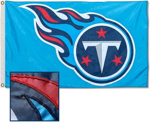 Tennessee Titans علم النايلون المطرز in Saudi Arabia