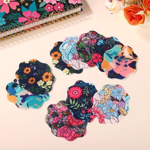25pcs Sensor Stickers for Libre 2/3, Flower Pattern Plus Sensor Covers Waterproof Overpatch Adhesive Patches CGM Monitor Patch Accessories Compatible with Libre (5 Styles) in Saudi Arabia