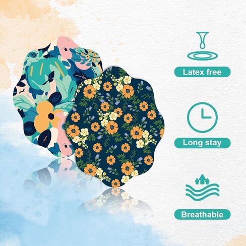25pcs Sensor Stickers for Libre 2/3, Flower Pattern Plus Sensor Covers Waterproof Overpatch Adhesive Patches CGM Monitor Patch Accessories Compatible with Libre (5 Styles) in Saudi Arabia