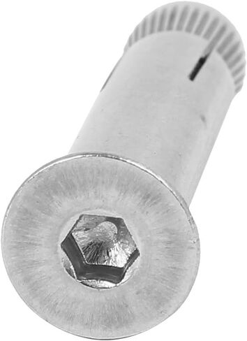 Uxcell M8 x 50mm 304 من الفولاذ المقاوم للصدأ مقبس السداسي مقبس الرأس مرساة 2pcs 2pcs in Saudi Arabia