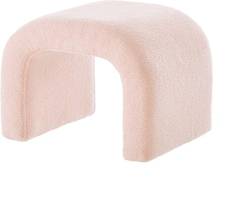 GDFSTUDIO TEDDY BED BECK LONG مجموعة من 3 نهاية حديثة على شكل حرف U مقعد العثمانيين مع قماش Sherpa مستطيل النافذة مقاعد البدل in Kuwait