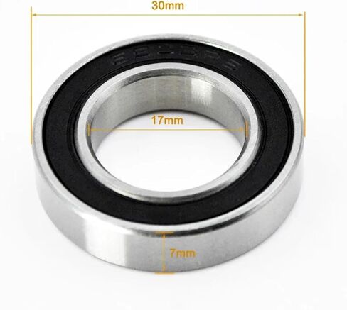 2pcs 6900 6901 6902 6903 6904 6905 2RS RS DDU Bearing 6900RS 6901RS 6902RS 6903RS 6904RS Deep Groove Ball Bearings(6904-2RS 20x37x9mm) in Kuwait