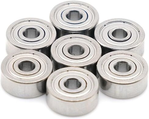 624ZZ 4x13x5 Mm ABEC- Miniature Bearing Steel Ball Bearing 5Pcs in Saudi Arabia