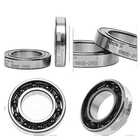 1 PCS من 61902 دراجة هجينة السيراميك تحمل ABEC-7 6802 61803 61805 6000 6001 61903 61804-2RS Mountain Bike Beike (61805-2RS (25x37x7)) in Kuwait