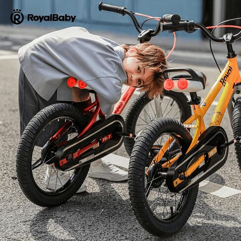 Royalbaby Bike Out Tyre 12-20 Inch ، Wide 2.125 "-2.4" ، قطع غيار الدراجات ، أسود/أبيض in Kuwait