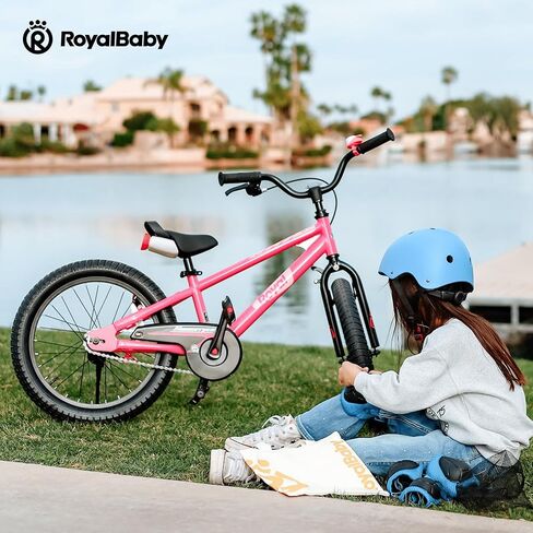 Royalbaby Bike Out Tyre 12-20 Inch ، Wide 2.125 "-2.4" ، قطع غيار الدراجات ، أسود/أبيض in Kuwait