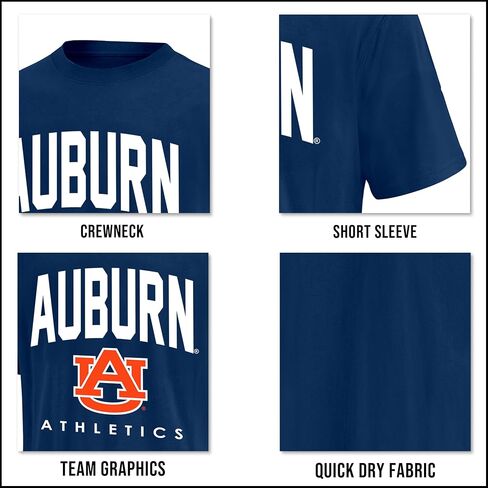 Ultra Game Men's NCAA Official Super Soft Game Time T-Shirt in Saudi Arabia