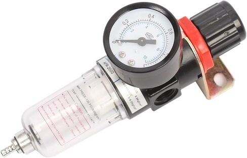 AFR-2000 1/4'' Air Filter Regulator Compressor Pressure Oil Water Separation Gauge Outfit with PC Connector(AFR2000 PC10) in Saudi Arabia