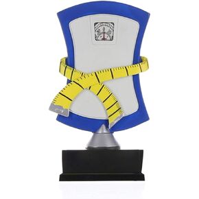 Decade Awards Weight Loss Trophy - 7.5 Inch Tall | Engraved Biggest Loser Award | Scale Trophy - Customize Now in Saudi Arabia