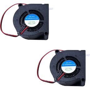مروحة 2pcs بدون فرش لـ Kobra S1 Ball Bearing Fan Fan DC 24V 5020 Prouder Hotend Heat Deat Fan مروحة تبريد محورية لـ anycubic 3D Excessories in Kuwait