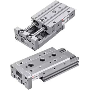 1pcs Type Air Slide Table Pneumatic Air Cylinder MXS16 MXS20-10/20/30/40/50(MXS 16,-125) in Saudi Arabia