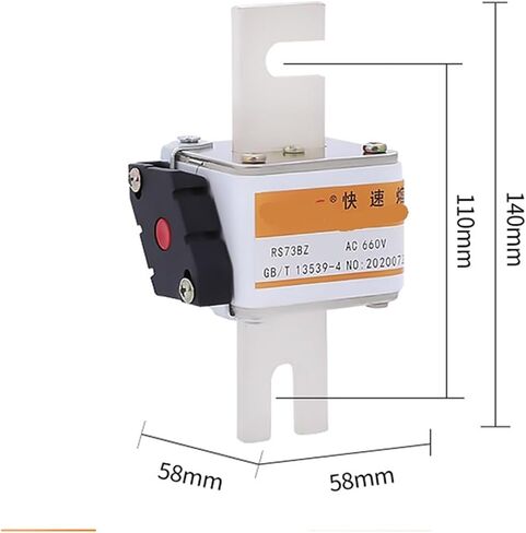 FAST FUSE RS73BZ BOLT-ON LOW VOLTAGE FUSE RS73BZ 660V160A ، RS73BZ 660V300A ، RS73BZ 660V500A ، RS73BZ 660V630A (RS73BZ 660V160A) in Saudi Arabia