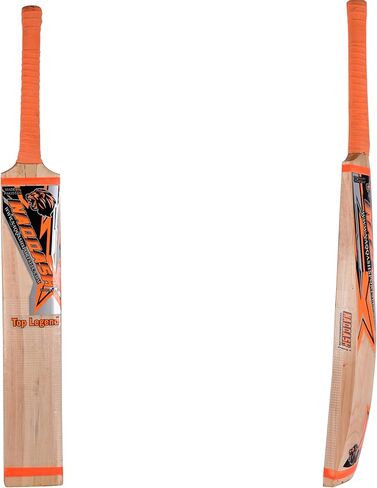 Kashmir Willow Leather Ball Cricket Bat, Exclusive Cricket Bat for Adult Full Size with Free Best Bat Cover & Protection Sheet in Saudi Arabia
