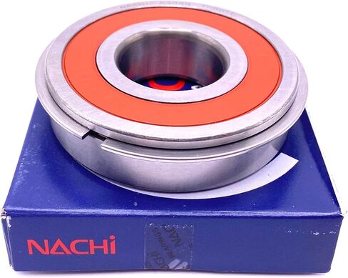 NACHI 6306 2NSE9 NR C3 Ball Bearing, Rubber Sealed + Snap Ring 30x72x19 mm in Saudi Arabia