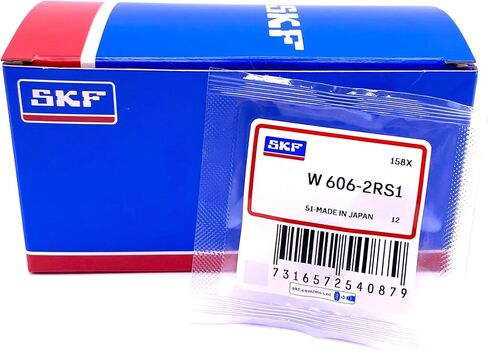SKF W606 2RS1 Stainless Steel Ball Bearing, Rubber Sealed 6x17x6 mm in Saudi Arabia
