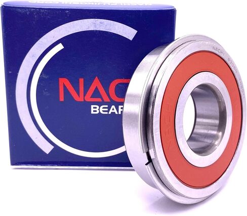 NACHI 6306 2NSE9 NR CM Ball ، Rubber Sealed + Snap Ring 30x72x19 mm in Saudi Arabia