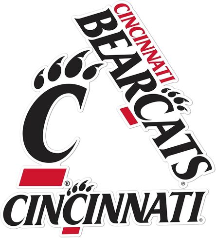 Desert Cactus University of Cincinnati Sticker Bearcats UC Vinyl Scals Laptop Bottle Car Scrapbook T5 (النوع 5-1) in Saudi Arabia
