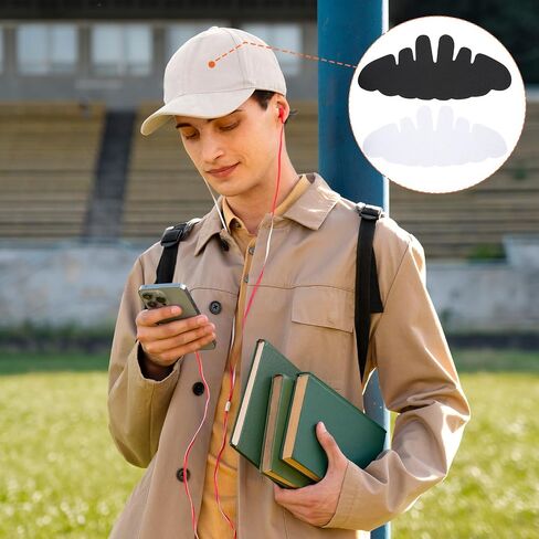 بطانة عرق القبعة ، 4pcs Cap Cap Insert Cap قابلة لإعادة الاستخدام قبعات مريحة أغطية مريحة لإدراج القبعات التي شعرت بها القبعات ذات القبعات التي تم تجهيزها للأغطية الرياضية المجهزة in Saudi Arabia