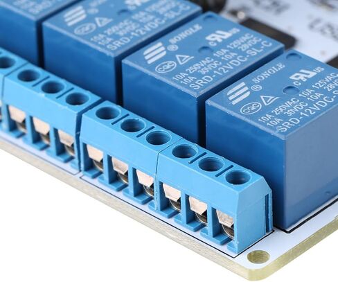 Walfront DC 12V Type B USB 8 قناة التحكم في وحدة التتابع لوحة التحكم في الكمبيوتر القابلة للبرمجة لروبوتات الأتمتة in Saudi Arabia