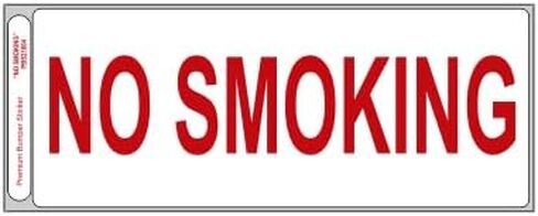 GC Labels-PBS21604, Truck And Tank Signs 15"x5" No Smoking, PACK OF 2 LABELS in Saudi Arabia