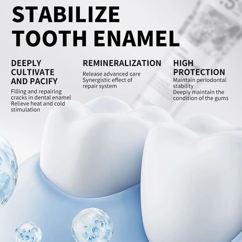 Nano Hydroxyapatite Toothpaste 7.5% nHAP, 4.23 oz – Enamel-Strengthening • Fluoride-Free • Natural Peppermint • Ideal for Sensitive Teeth in Kuwait