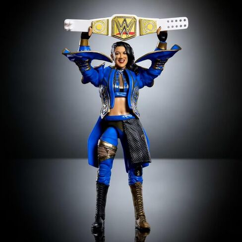 Mattel WWE Ultimate Edition Action Figure & Accessories Set Bayley 6-inch Collectible with Swappable Heads & Hands, 30 Articulation Points in Saudi Arabia