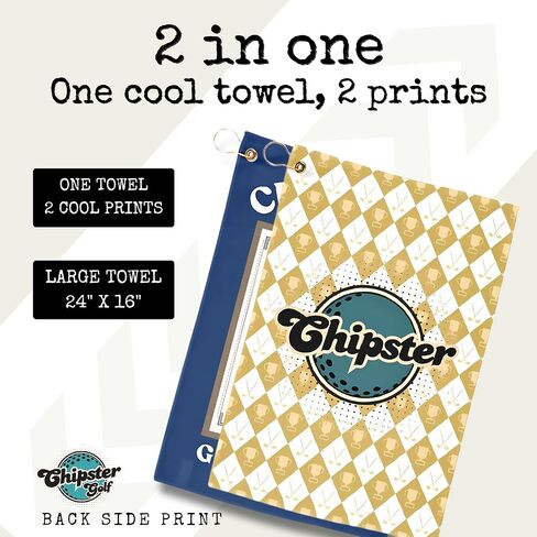 Funny Golf Towels- Golf Themed Gag Gifts for Men Who Have Everything, Golf Towels for Golf Bags with Clip for Men, Funny, Unique Accessories (Best) in Saudi Arabia