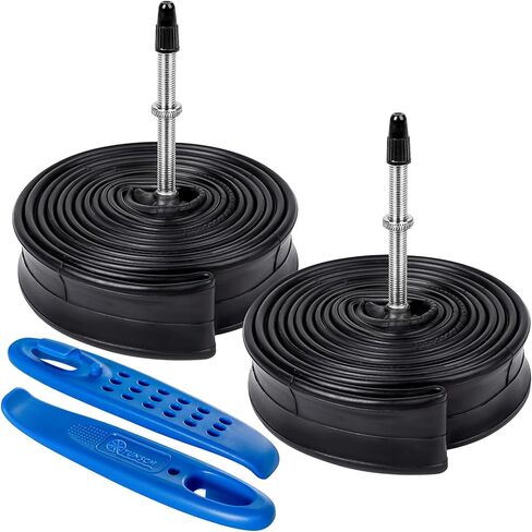 2-PCS 700C Bike Tubes 700x25C/26C/28C/30C/32C FV60 Presta Valve (25/32-622) 700C Bicycle Inner Tubes Compatible with 700 x 25C 700x26C 700x27C 700x28C 700x30C 700x32C Bike Tire Tubes in Saudi Arabia