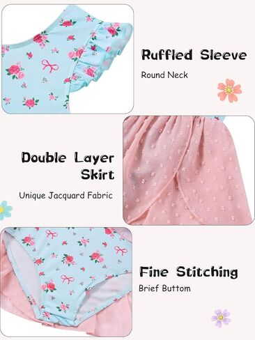 LunnyCokid Ballet Leotard for Girls Dance Hoodards with Skirt Toddler Sleeve Ballerina Outfit in Kuwait