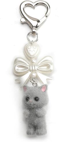 Y2K Jellyfish Keychains, Star Keychain, Cute Kpop Keycharms, Retro Beaded Bag Charms in Saudi Arabia