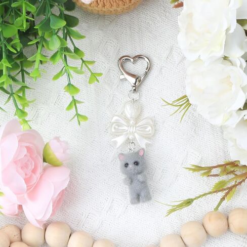 Y2K Jellyfish Keychains, Star Keychain, Cute Kpop Keycharms, Retro Beaded Bag Charms in Saudi Arabia