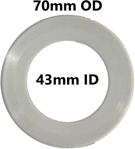 Toilet Flush Valve Seal (70mm OD, 43 mm ID) (2-3/4-inch OD 1-11/16-inch ID) in Saudi Arabia