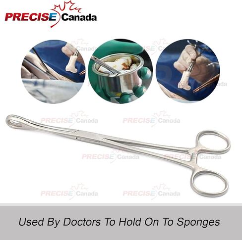 FOERSTER Sponge Forceps - Serrated, 9 1/2" in Saudi Arabia