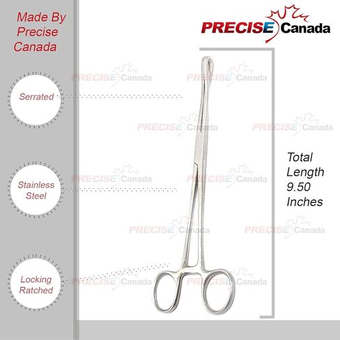 FOERSTER Sponge Forceps - Serrated, 9 1/2" in Saudi Arabia