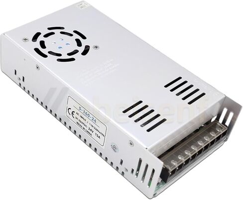 AC/DC 24V 360W Switching Power Supply 110V-220V AC to DC 24 Volt 360 WATT SHELL SHELL SWID in Saudi Arabia