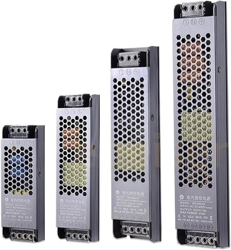 مستلزمات الطاقة الداخلية للإضاءة 60W 100W 150W 200W 300W 400W محول برنامج تشغيل LED 110V 220V إلى 12V 24V (24V DC_300W) in Saudi Arabia