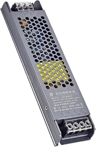 مستلزمات الطاقة الداخلية للإضاءة 60W 100W 150W 200W 300W 400W محول برنامج تشغيل LED 110V 220V إلى 12V 24V (24V DC_300W) in Saudi Arabia