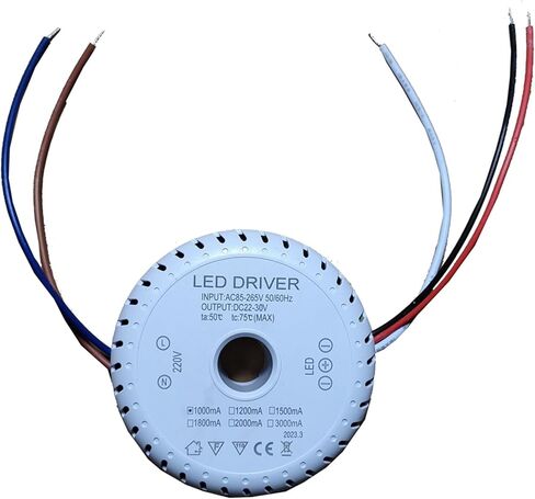 Output Three Wire LED Three-Colour Power Work with LED Strip AC85-265V DC22-30V 900-3000mA Driver(1500mA) in Saudi Arabia
