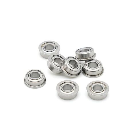 MF105ZZ 5x10x4mm Miniature Flanged MF105Z ZZ Ball Bearings 10Pcs in Kuwait