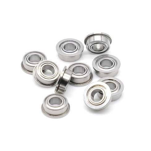 MF105ZZ 5x10x4mm Miniature Flanged MF105Z ZZ Ball Bearings 10Pcs in Kuwait