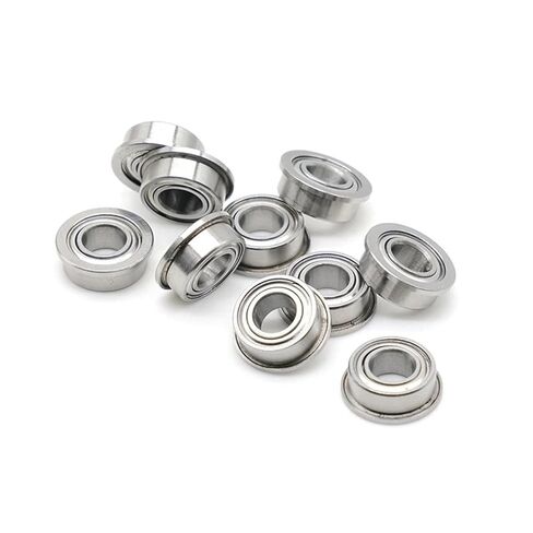 MF105ZZ 5x10x4mm Miniature Flanged MF105Z ZZ Ball Bearings 10Pcs in Kuwait
