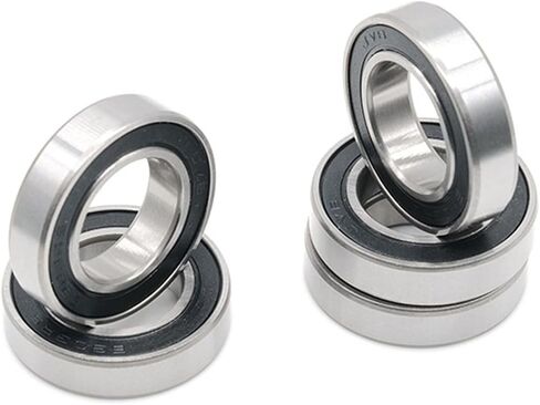 6902-2RS 15x28x7mm Metric Thin Section Ball Bearings 6902RS 61902 RS 10Pcs in Saudi Arabia